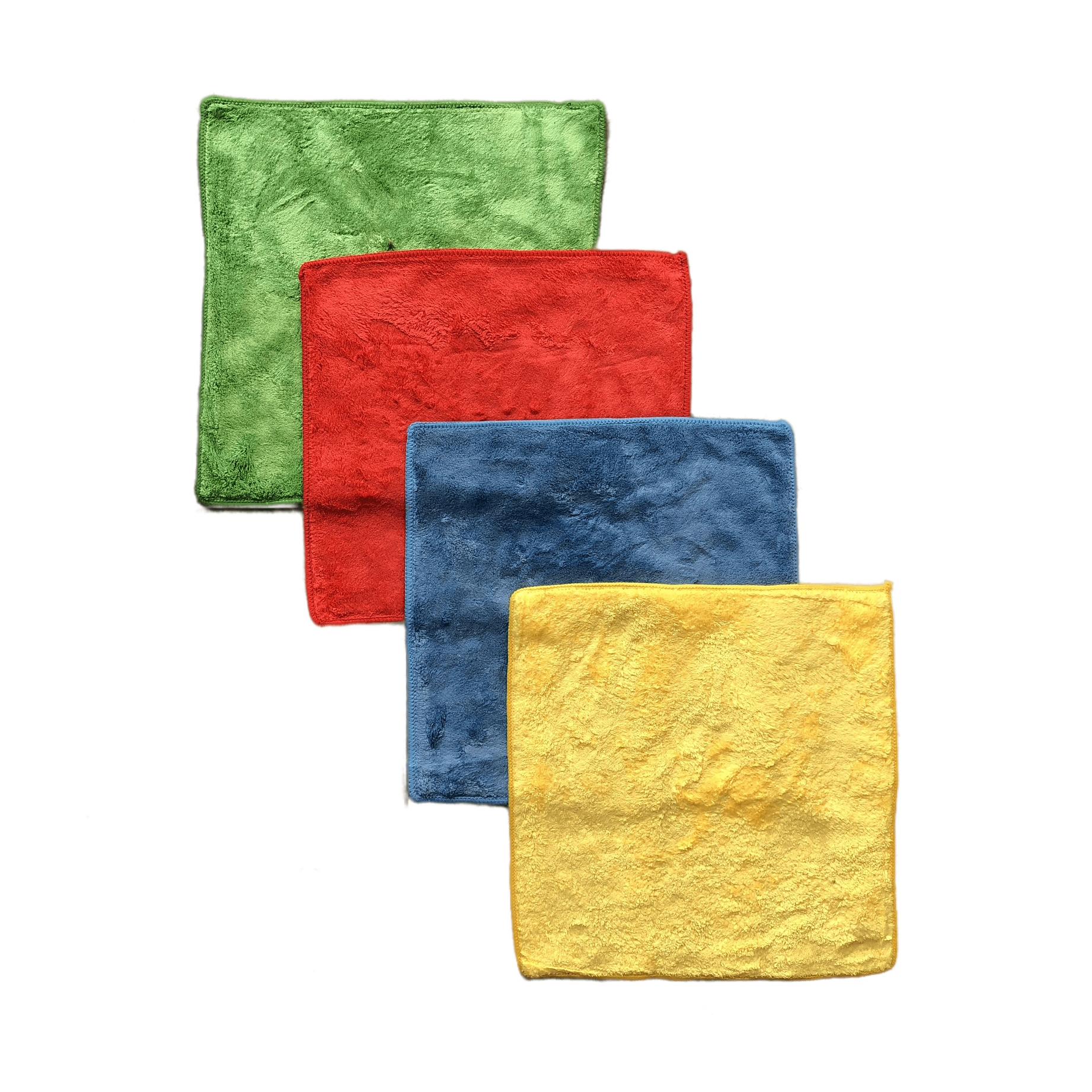 Microfiber Coral Towel 30 x 30 cm