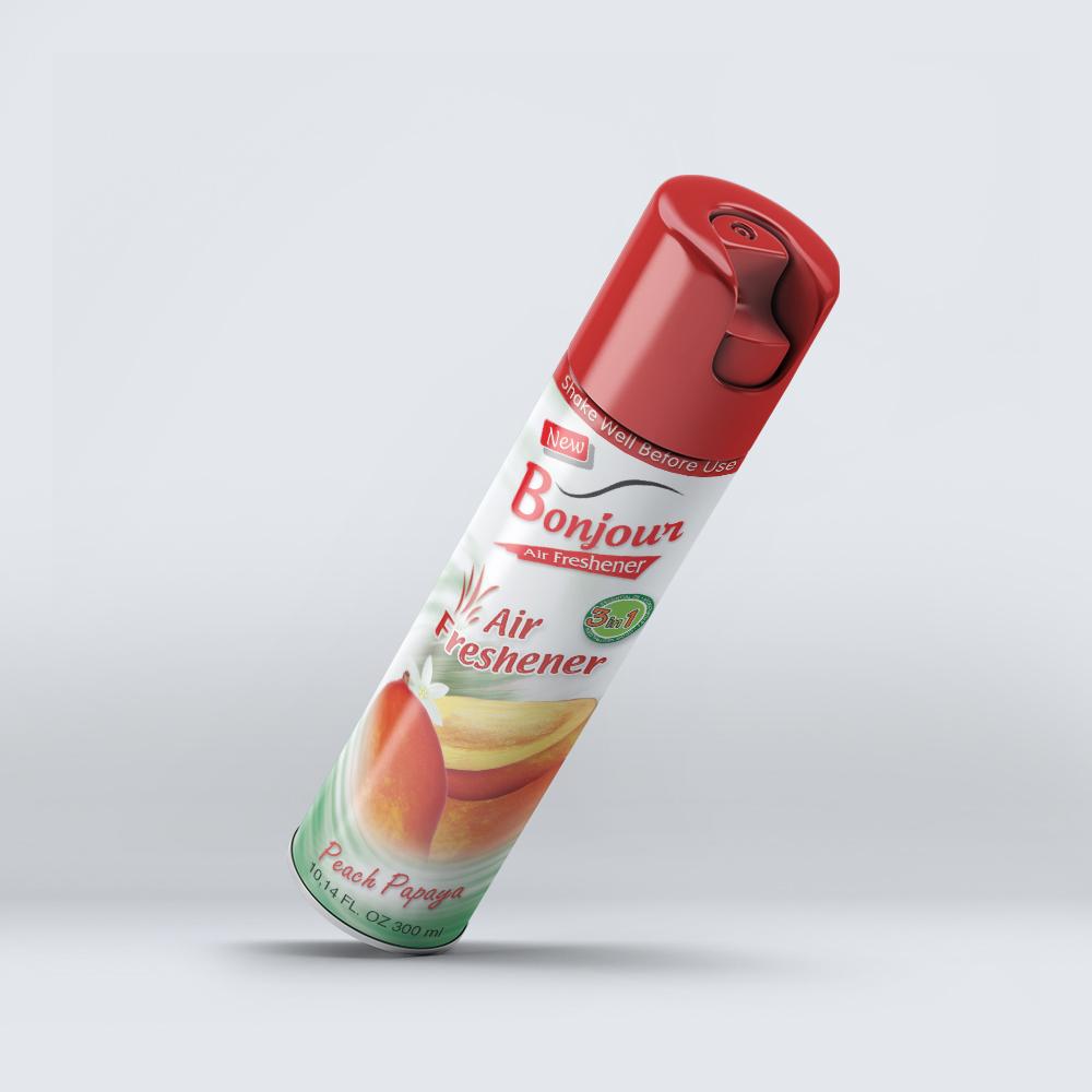 Bonjour Air Freshener | PEACH PAPAYA| 300ML